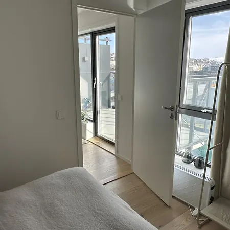 公寓 Sweet Little Penthouse, Amazing View 特罗姆瑟