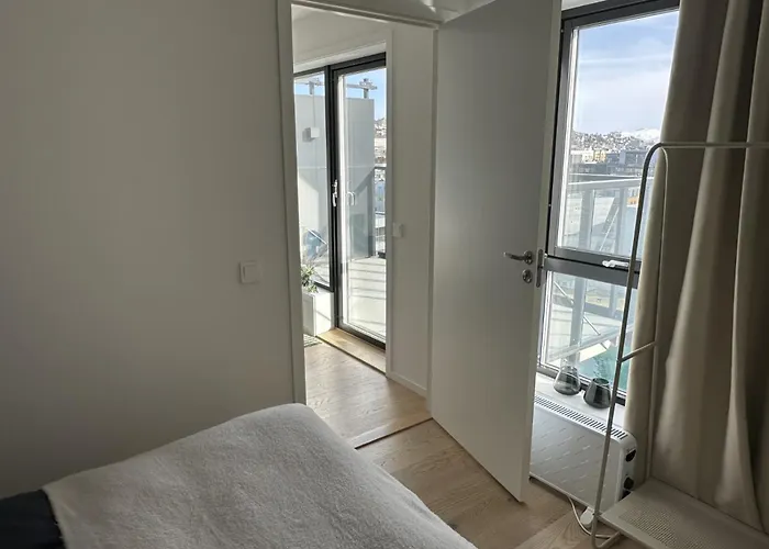 Appartement Sweet Little Penthouse, Amazing View Tromsø